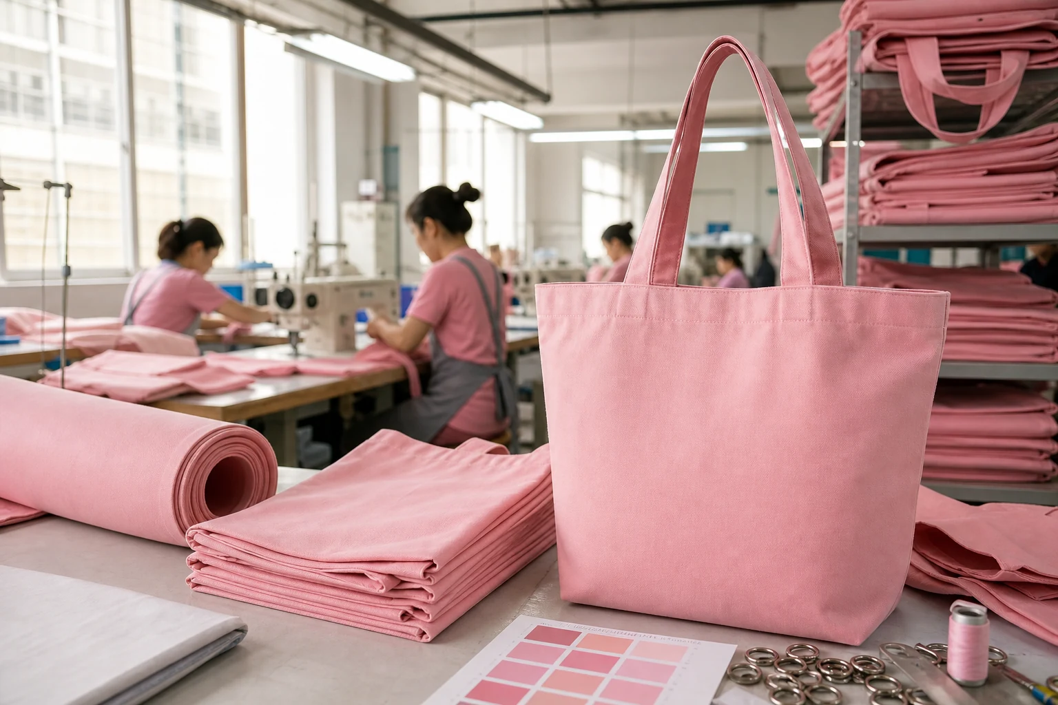 Custom Pink Tote Bags Wholesale: The 2026 Expert Guide to Color Precision (Updated)