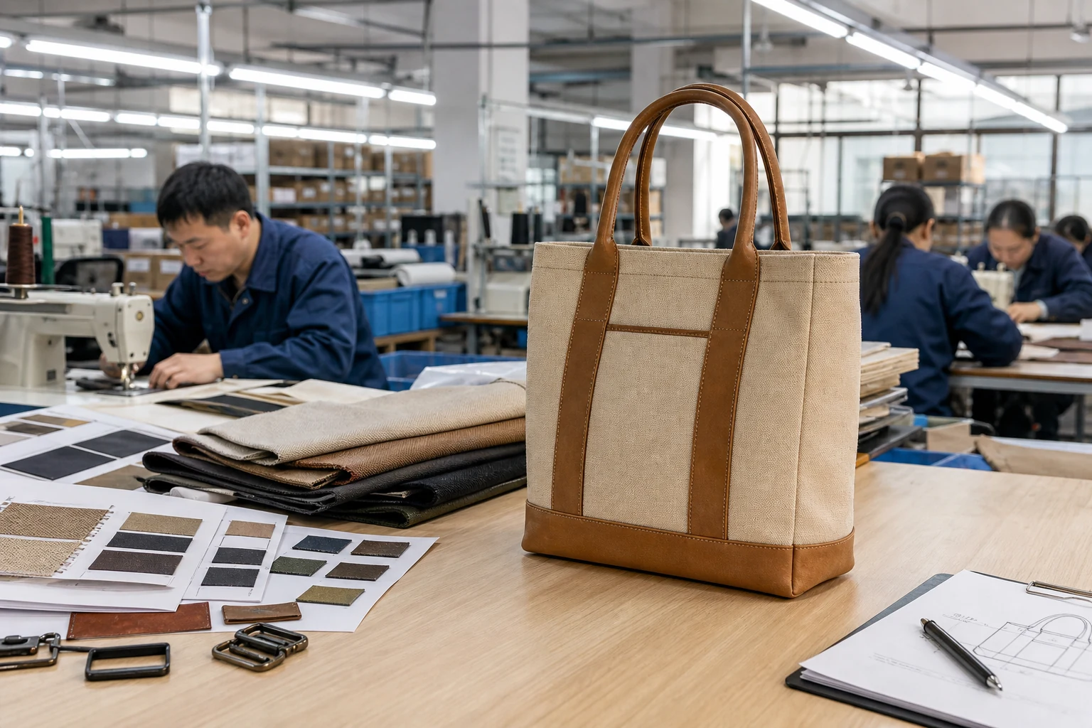 Private Label Bag Manufacturer China: Brand Building from Factory Direct