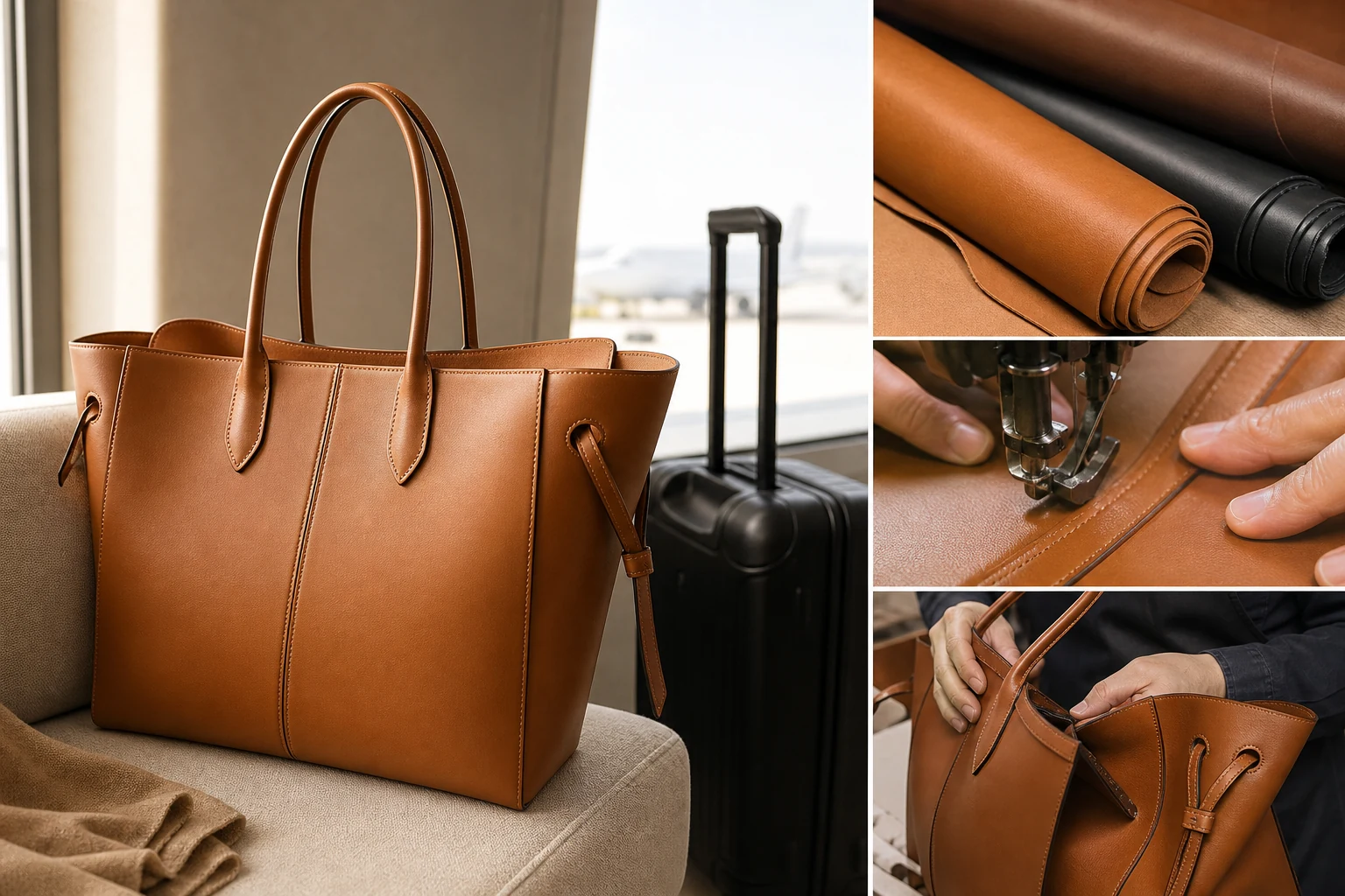 Structured Leather Tote Bag Manufacturing: The 2026 Technical Sourcing Guide