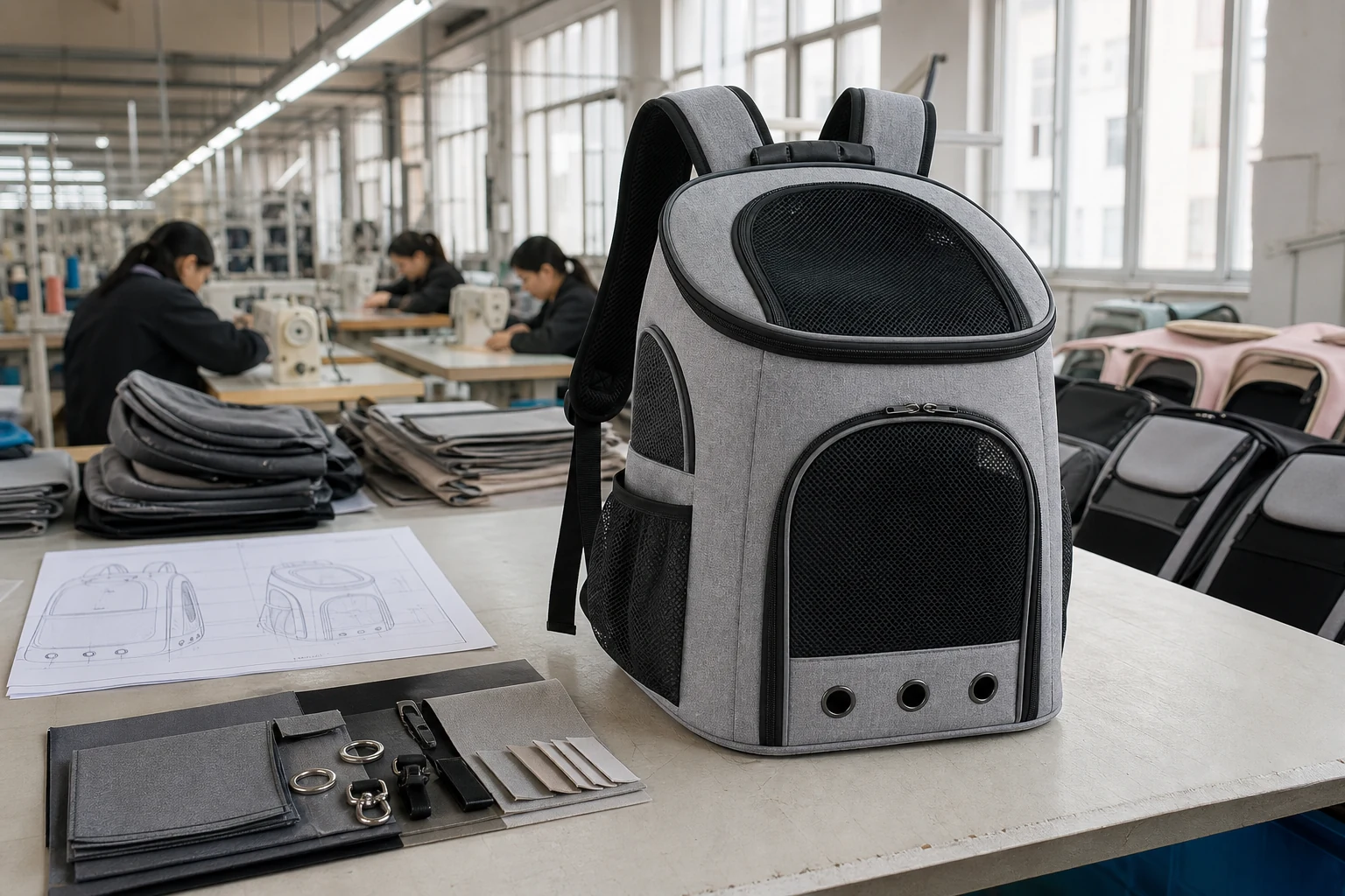 Wholesale Pet Backpack OEM: MOQ, Materials & Lead Times Explained