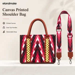 Canvas Printed Shoulder Bag Manufacturer factory
