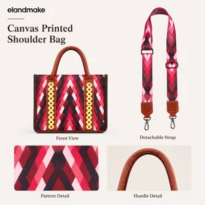 Canvas Printed Shoulder Bag Manufacturer factory