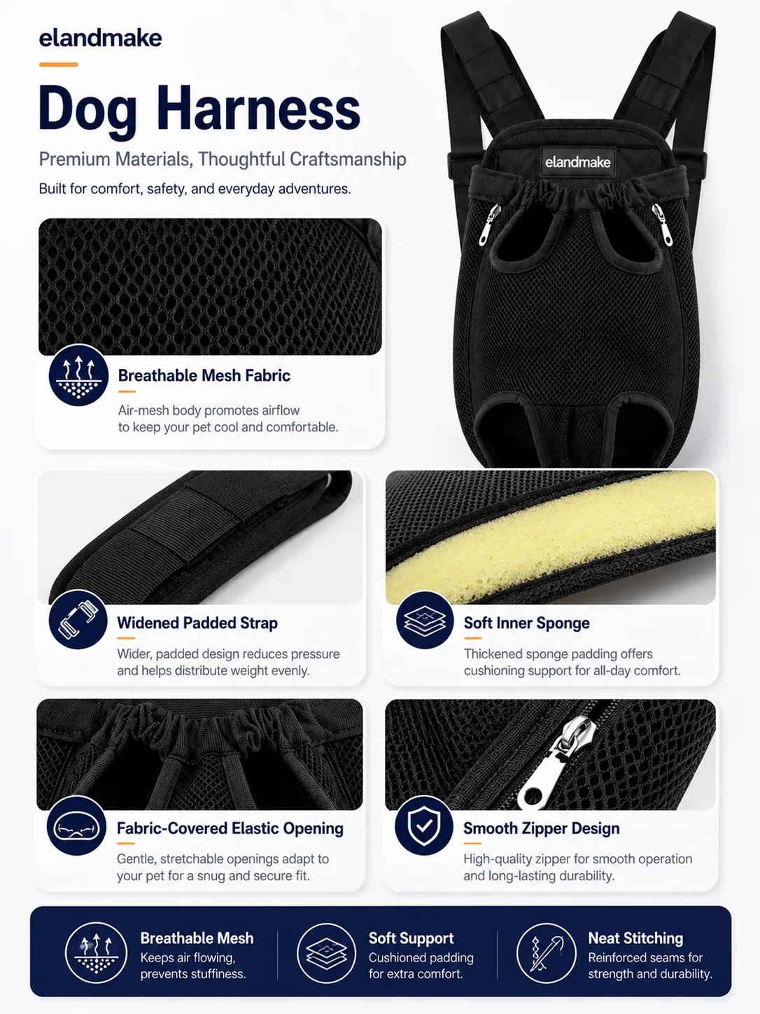 custom dog harness manufacturer