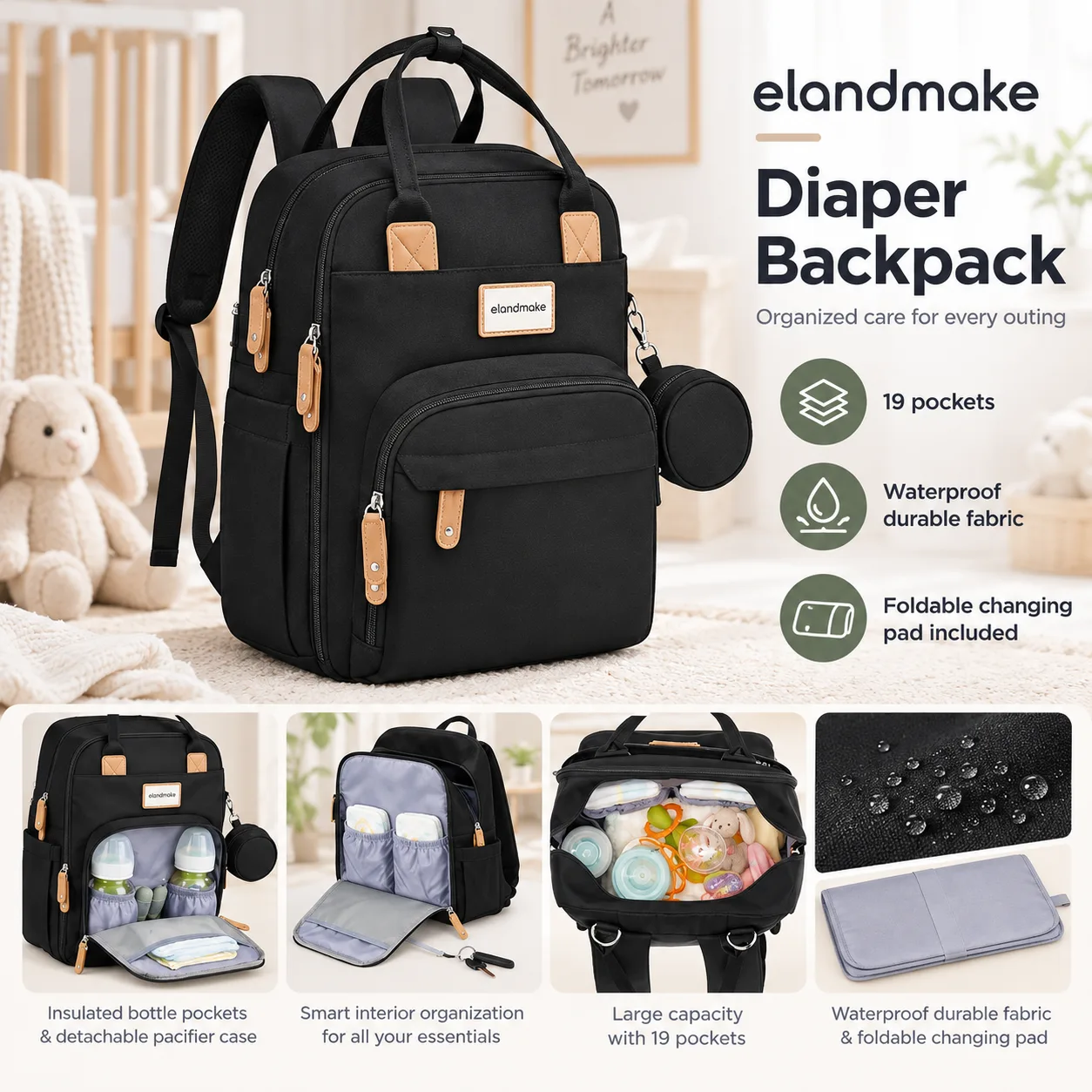 diaper bag backpack manufacturer