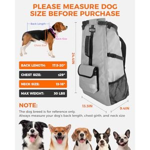 dog hiking backpack manufacturer