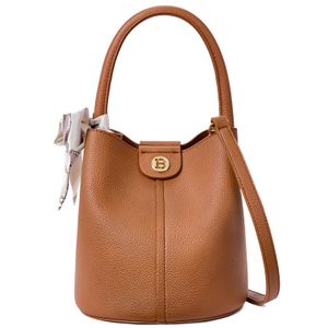faux leather bucket crossbody bag manufacturer