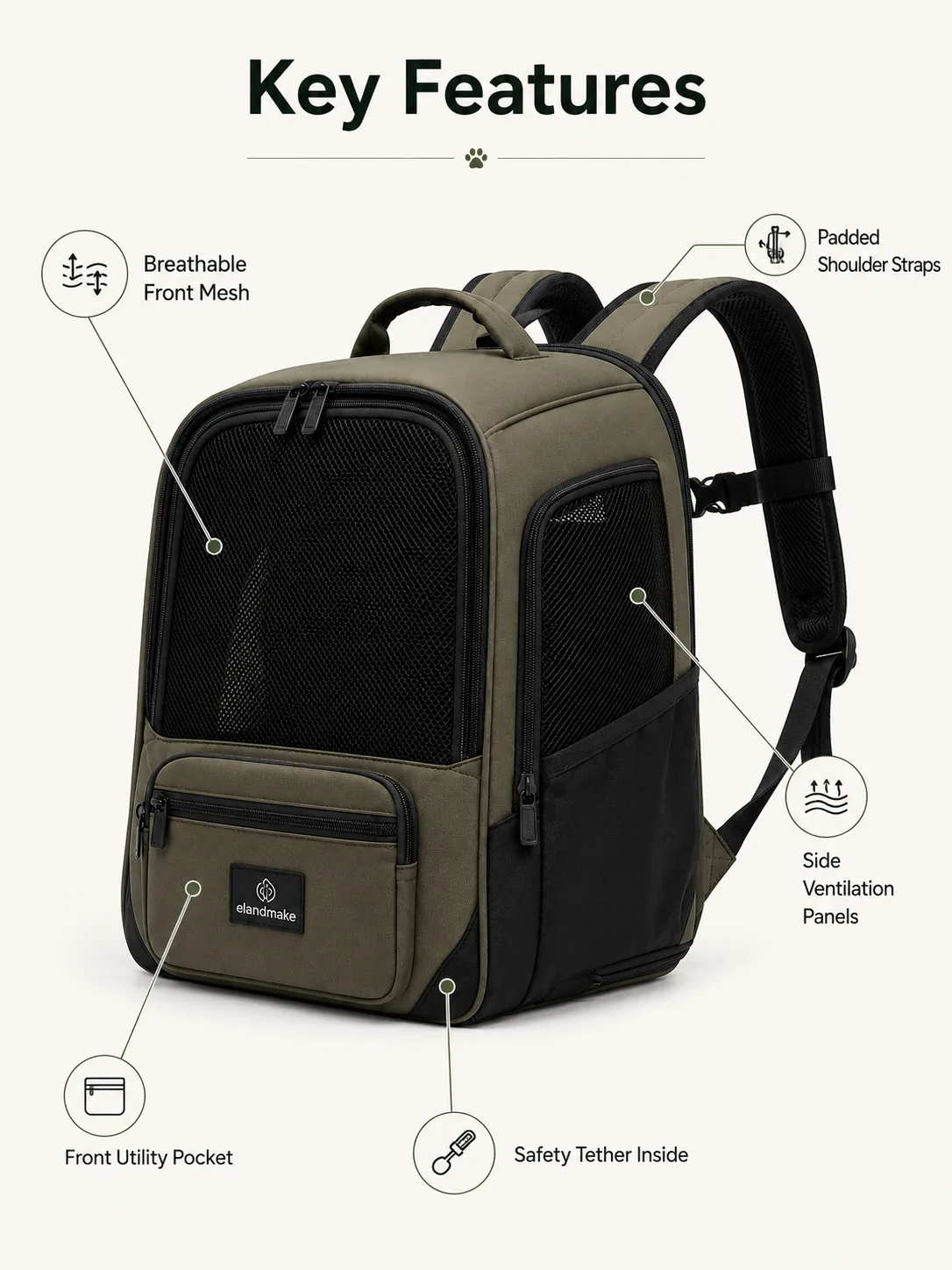 Outdoor Travel Cat Backpack Manufacturer