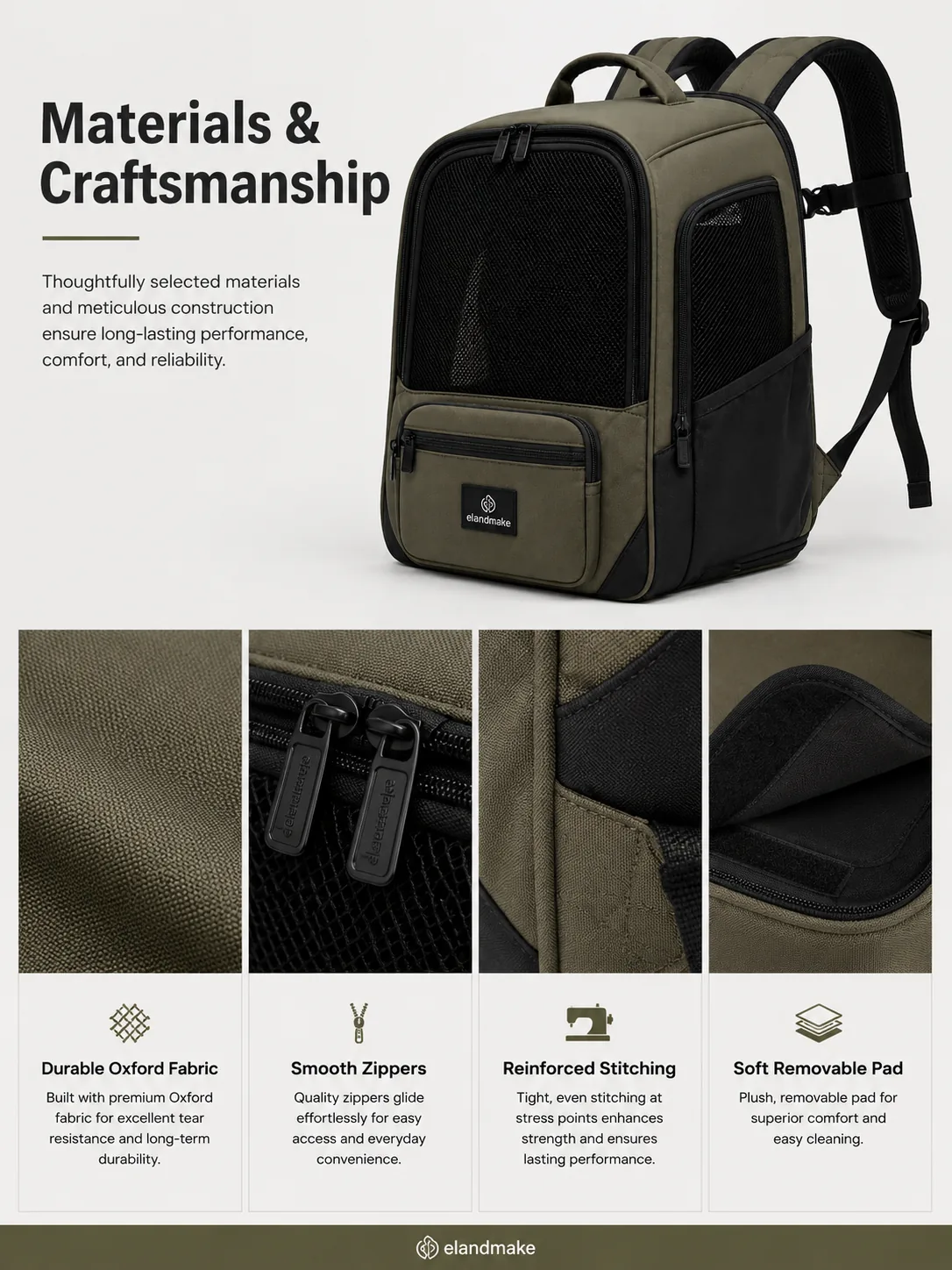Outdoor Travel Cat Backpack Manufacturer