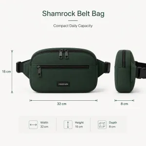 Custom Shamrock Belt Bag Supplier