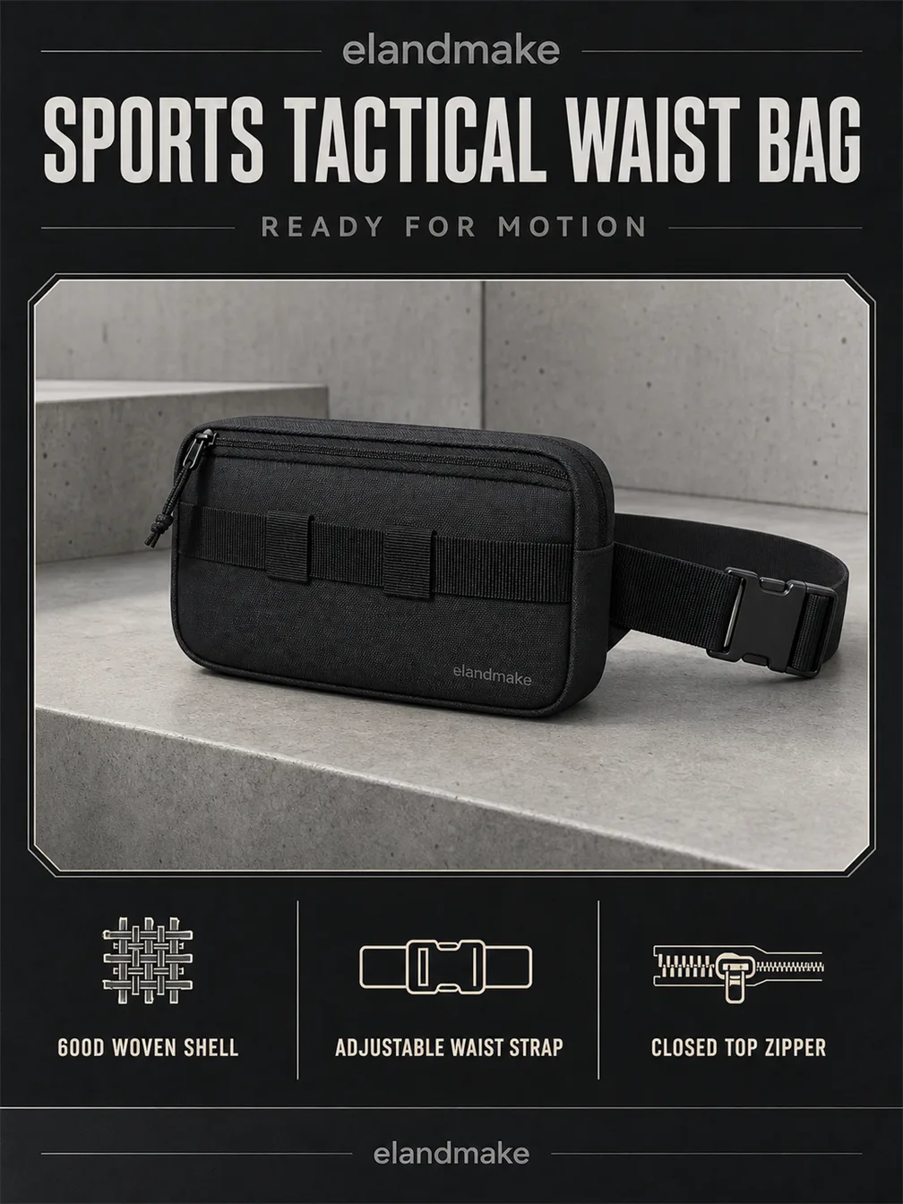 Sports Tactical Waist Bag Manufacturer