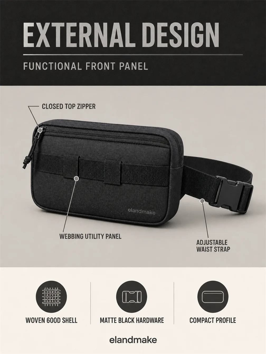 Sports Tactical Waist Bag Manufacturer