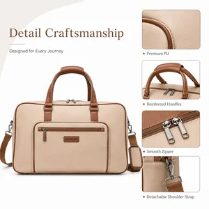Custom Student PU Handheld Travel Bag